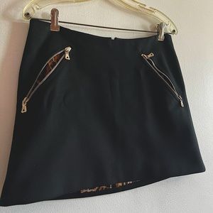 Women’s Dolce & Gabbana Leather Mini Skirt